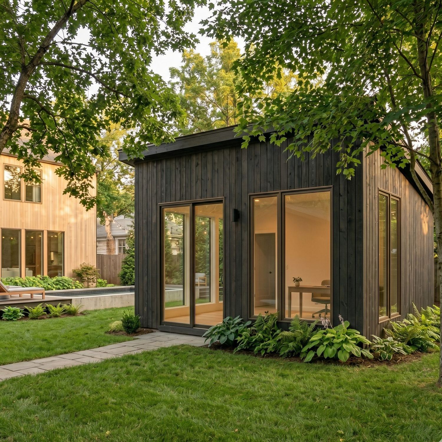 Modern Nashville backyard home